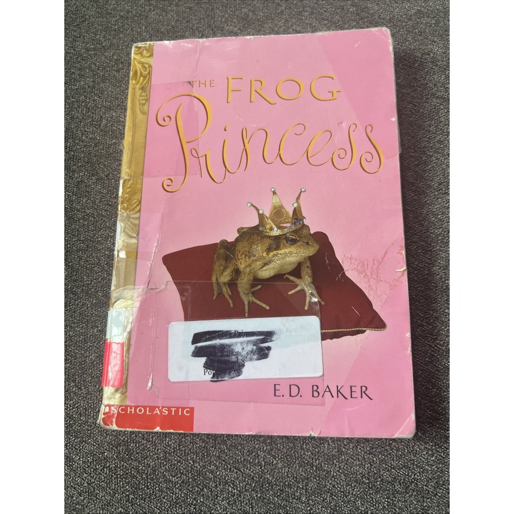 Scholastic The Frog Princess Book Kids OS Pink E.D. Baker Paperback 0439591015